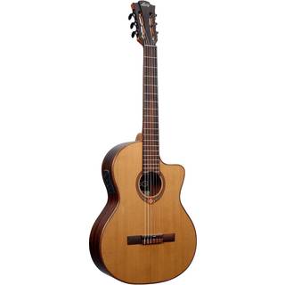 LAG Occitania 118 OC118CE 4/4 Natural Klassisk guitar med forforstærker