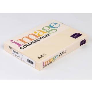 Image Coloraction kulørt kopipapir A4 120g CR20 Cream Dune