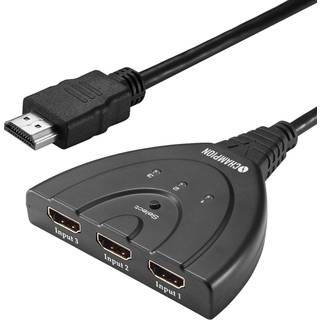 High Speed Auto HDMI Switch - 3 vejs.