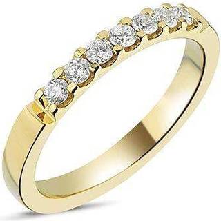 Memories guldring med 7 diamanter på i alt 0,28ct