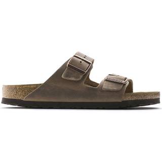 Birkenstock Unisex Arizona Oiled Leather Narrow Tobacco Brown, 36