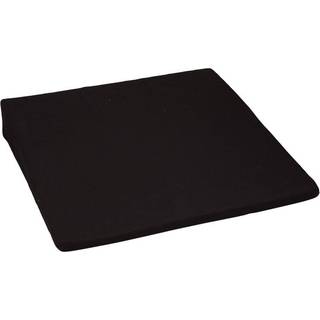 Ergonomisk Skråkile - skråpude - siddekile i sort 35x35 cm - Højde 2-6 cm