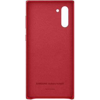 Original Samsung Galaxy Note10 Leather Cover EF-VN970LWEGWW - Hvid
