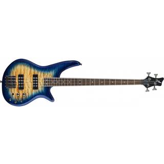 Jackson JS3Q Spectra IV IL Amber Blue Burst 4-strenget basguitar