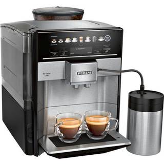 Siemens EQ.6 plus s700 TE657M03DE Automatisk kaffemaskine Rustfrit stål/sort
