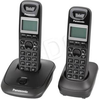 Panasonic KX-TG2512PDT - cordless phone with caller ID + additional handset