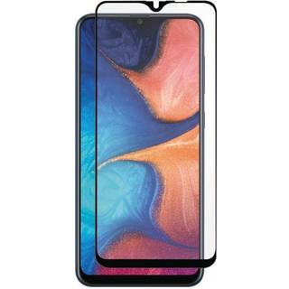 panzer Samsung Galaxy A20e, Full-Fit Glas, Sort