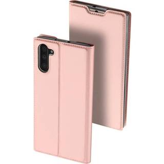 Samsung Galaxy Note 10 - DUX DUCIS skin pro læder cover - Guld