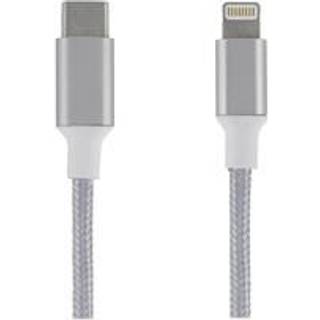 Epzi USB-kabel USB-C til Lightning 1m - Svart