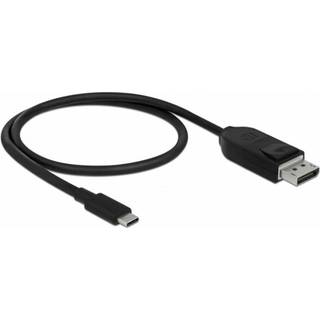 DeLOCK USB-C til Displayport bidirektional kabel | 0,5 meter | PRIS-MATCH
