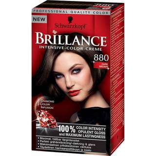 Toningsfarve 880 Dark Brown m. serum (På lager i varehus)