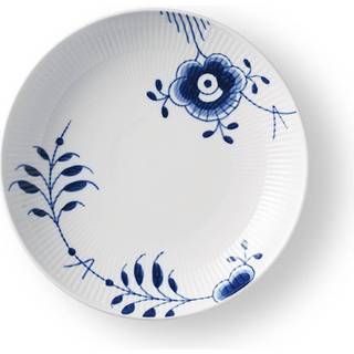 Royal Copenhagen - Blue Fluted Mega Dyb Tallerken 25 cm - Dybe tallerkner - Karen Kjældgård-Larsen