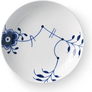 Royal Copenhagen - Blue Fluted Mega Dyb Tallerken 20 cm - Dybe tallerkner - Karen Kjældgård-Larsen