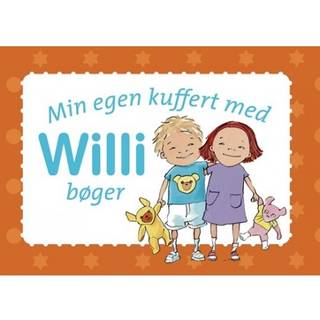Min egen kuffert med Willi bøger