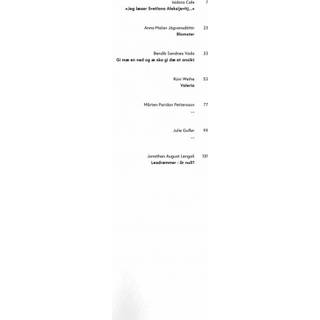 Forfatterskolens Afgangsantologi 2018