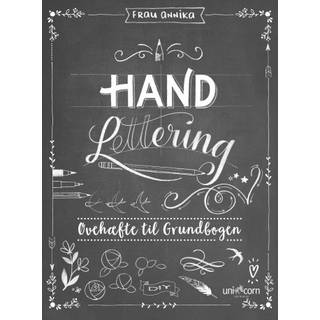 Malebog - Hand Lettering - Øvehæfte til Grundbog - Unicorn