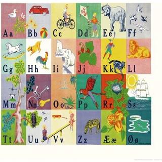 Vilhelm Bjerke Petersens ABC-plakat