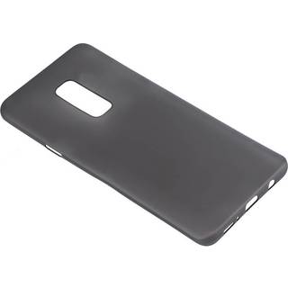 Huawei Mate 20 Lite GEAR Semi Transparent Fleksibelt Plast Mobil Cover - Sort