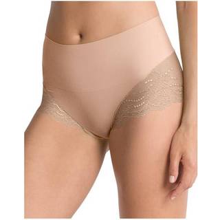 Spanx - Beige - Undie-tectable® Lace Hi-Hipster Brief - X-Small
