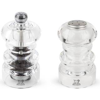 Sæt med peberkværn og saltbeholder, 9 cm, akryl, "Nancy" – Peugeot