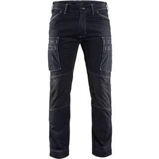 Blåkläder 1459 Service Buks Denim med stretch / Service Arbejdsbuks Denim med stretch - D120 - Sort