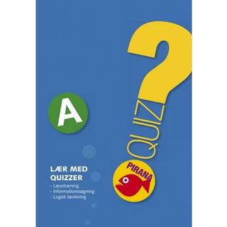 Pirana hæfte Lær med quizzer A