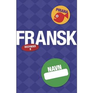 Pirana træningshæfte - Fransk: Begynder + Letøvet B