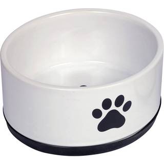 Keramik skål Paw - Ø 17x 8 cm - 1100 ml - Hvid