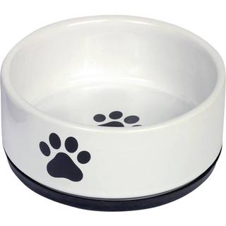 Keramik skål Paw - Ø 14 x 6,5 cm - 400 ml - Hvid