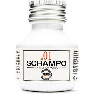 Bruns Nr. 01 Shampoo Harmonisk Kokos 50 ml.