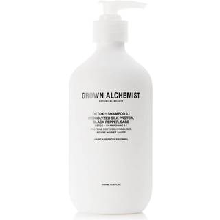 Grown alchemist detox shampoo 0.1 hydrolyzed silk protein lycopene sage 500ml