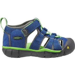 Keen Seacamp II CNX Tots Trueblue/Ja Green, TRUE BLUE/JASMINE GREEN, 19