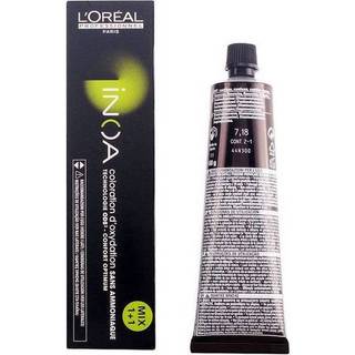 L’Oréal Professionnel Paris Hårfarver og nuancer Inoa Inoa Hårfarve 7.18 Mellemblond aske mokka 60 ml (1.533,00 kr / 1 l) - 60 ml
