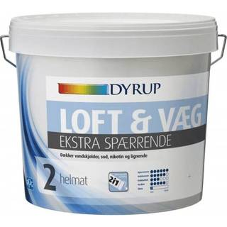 Dyrup væg og loft 4,5l hvid ekstra spærrende 2