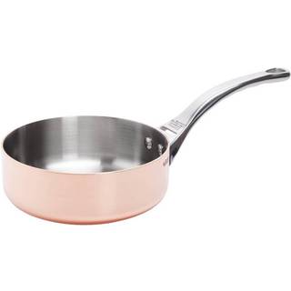 de Buyer Inocuivre Sauteuse gerade 16 cm / 1,0 L - Kupfer mit Edelstahlgussgriff