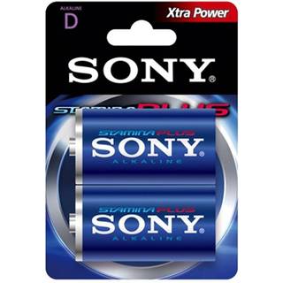 Sony Alkaline Batterier D/LR20 - 2 stk