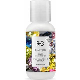 R+Co Gemstone Color Conditioner Travel | Langvarig farve Vibration Reparation + n?rer h?r | Vegansk + grusomhedsfri | 2 oz