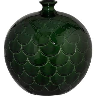 Bergs Potter Misty Vase 28 Cm Green - Krukker Ler Smaragd - MCG28V