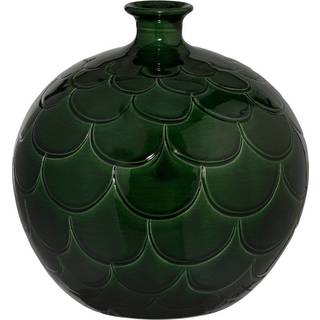 Bergs Potter Misty Vase 23 Cm Green - Krukker Ler Smaragd - MCG23V