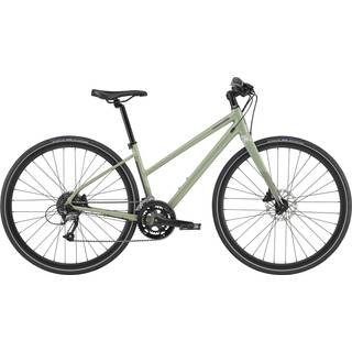 Hybridcykel Cannondale Quick Women's 3 Remixte Grøn