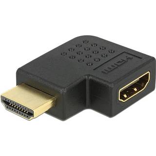 Delock HDMI han-til-hun-adapter 90° vinklet venstre