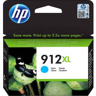 HP HP 912XL Blækpatron Cyan 600454