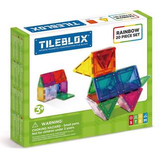 Tileblox Regnbue Sæt 20 dele