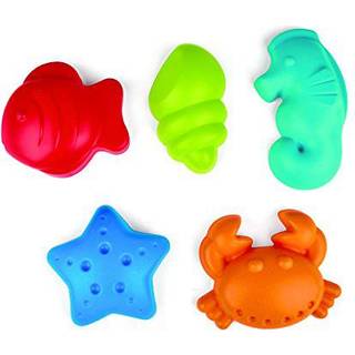 Hape Sea Creatures Sand og Beach Toy Set Toys Multicolor