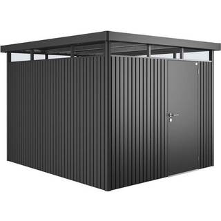 Biohort Highline H4 Enk. Dør Sølv Metallic  Redskabsrum
