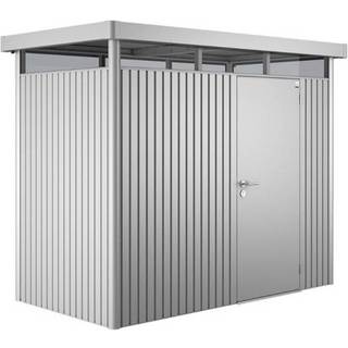Biohort highline std. dør str. h1 redskabsrum 275x222x155cm sølv metallic