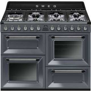 SMEG TR4110GR Gaskomfur Slate Grey