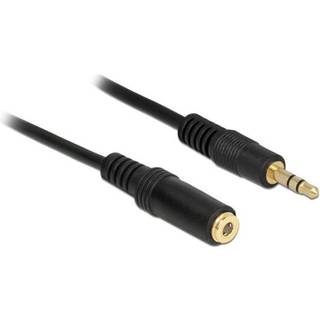 DELOCK Extension Cable Audio Stereo Jack 3.5 mm male / female IPhone 4 pin 1 m