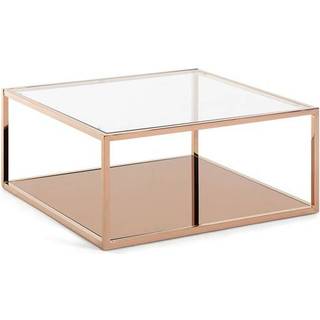 GREENHILL sofabord 80x80 cm - Transparent