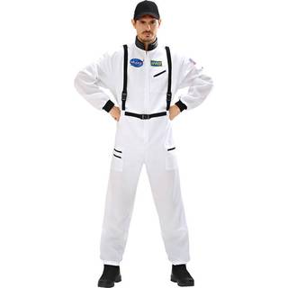 Hvidt astronaut kostume